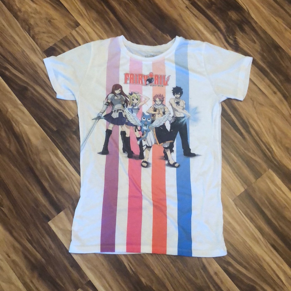 Fairytale Anime Large Graphic T-Shirt